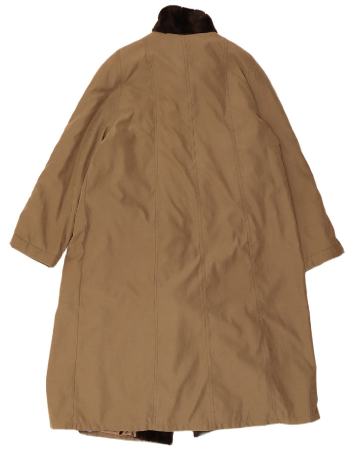 Sobretudo feminino ENSIGN UK 16 grande bege