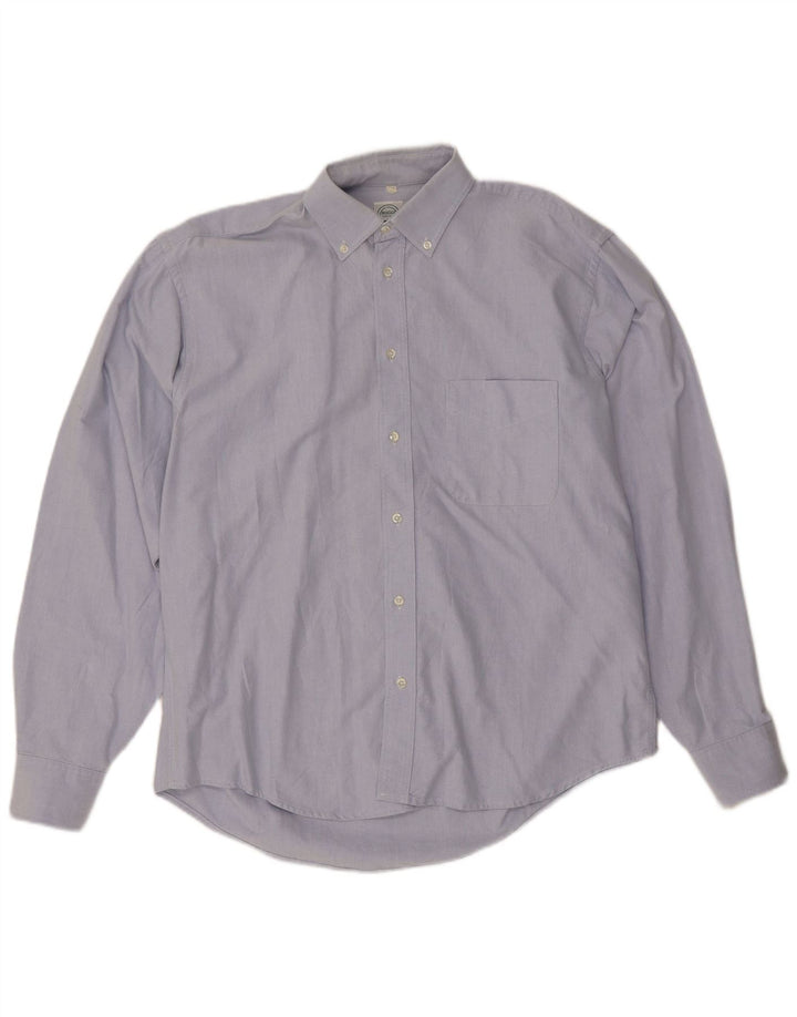 Camisa masculina Boggi tamanho 41 grande azul