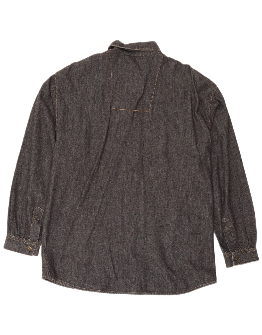 Camisa jeans masculina BUSTER IT 48/50 preta média