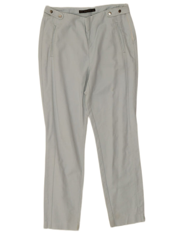 Calça feminina casual slim Zara EU 38 pequena W28 L25 azul