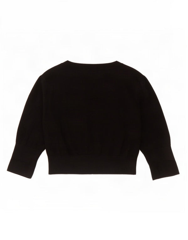 Suéter cardigã feminino Marks & Spencer Reino Unido 12 médio preto