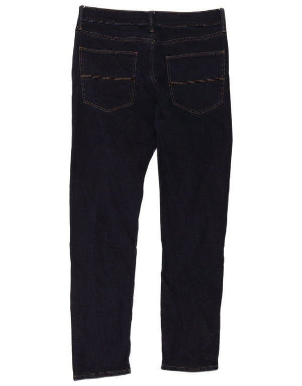 Marks & Spencer Mens Slim Jeans W30 L31 Azul Marinho Algodão