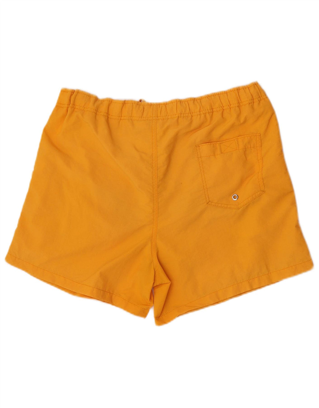 Zara Shorts de natação masculino grande nylon amarelo