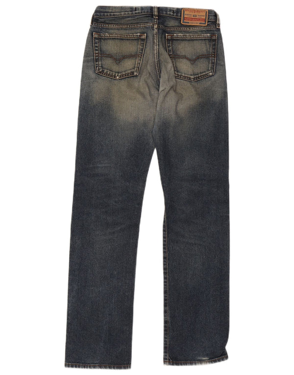 Jeans retos femininos Diesel W28 L31 algodão azul