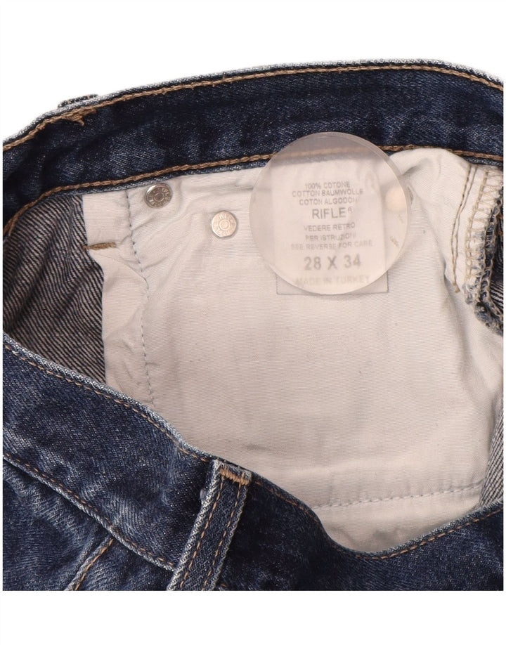 Rifle Masculino Bootcut Jeans W28 L28 Azul Algodão