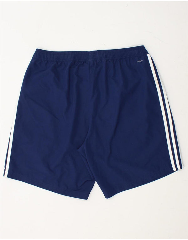 Shorts masculinos ADIDAS Climalite Sport XL azul marinho poliéster