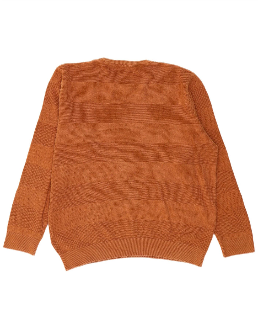 Suéter masculino Marks & Spencer com gola redonda XL algodão marrom