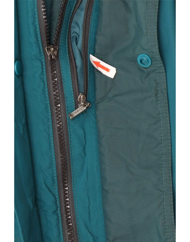 Casaco corta-vento masculino Bailo com capuz UK 44 2XL azul poliamida