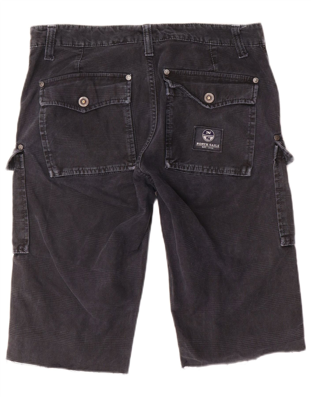 Shorts cargo masculino NORTH SAILS IT 48 médio W34 azul marinho Houndstooth