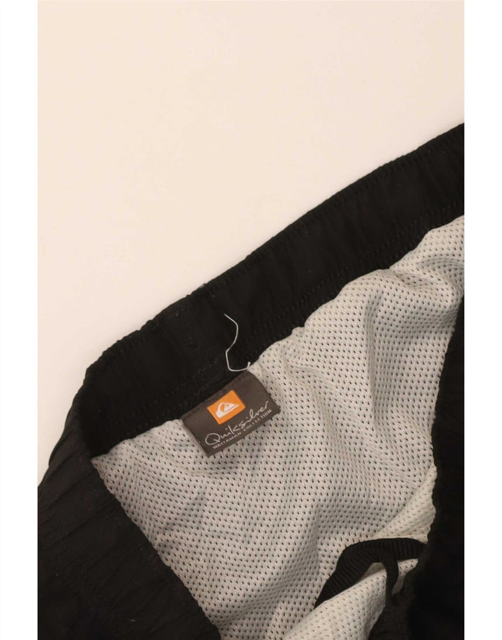 Quiksilver Mens Cargo Sport Shorts Médio Preto