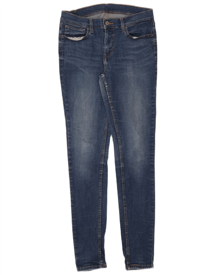 Jeans skinny feminino Levi's W31 L32 azul algodão