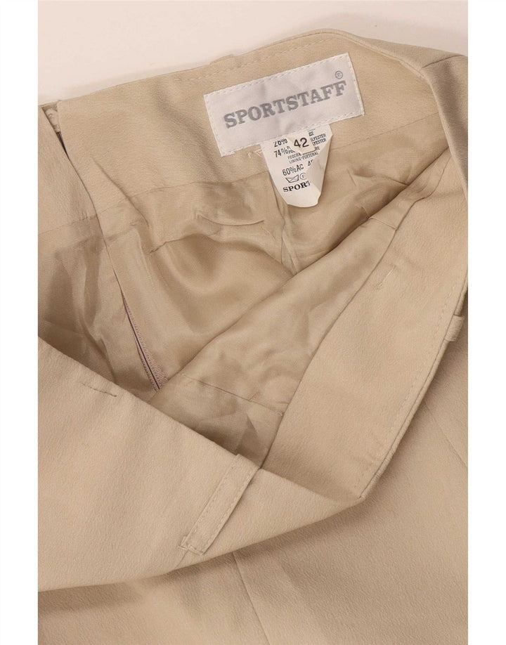 Mini saia feminina Sport Staff IT 42 médio W32 bege rayon
