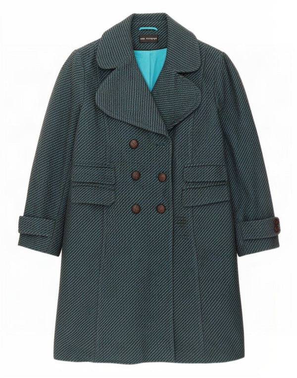 Casaco feminino Marks & Spencer Autograph Double Breasted Reino Unido 20 2XL verde