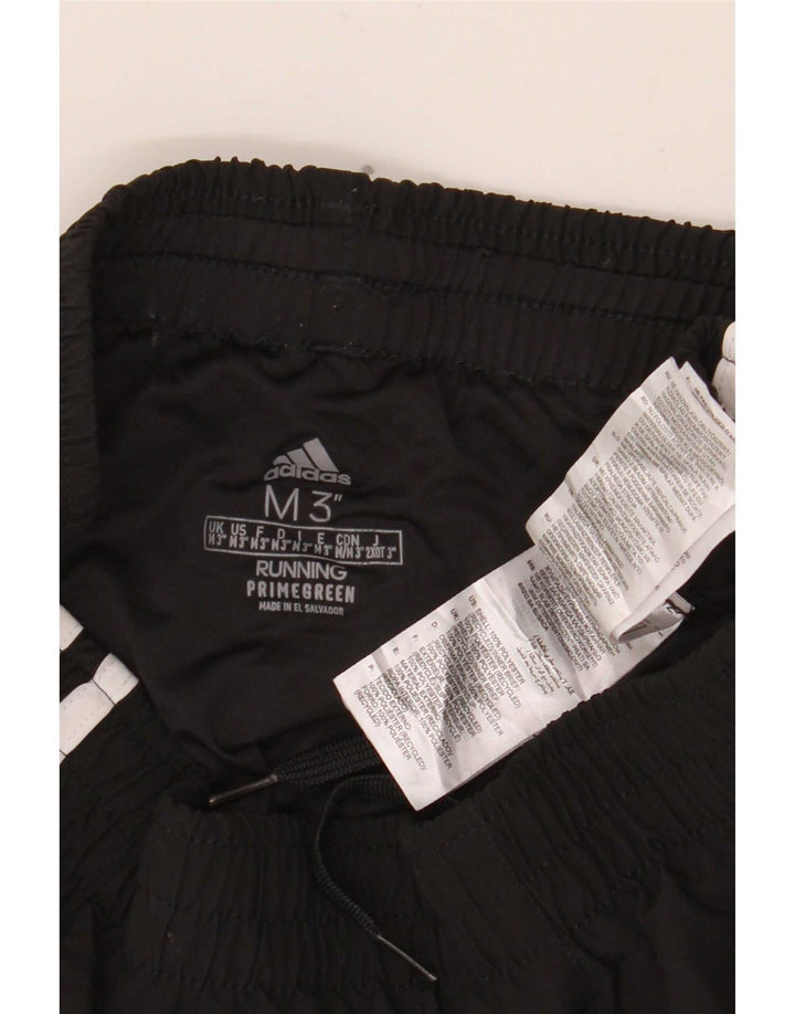 Adidas Womens Primegreen Sport Shorts UK 14 Médio Preto Poliéster