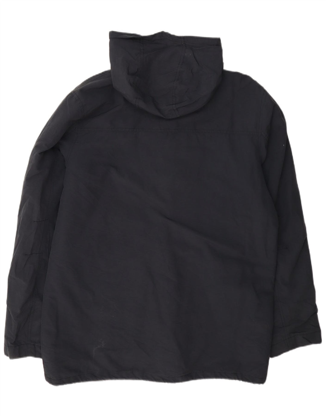 Jaqueta corta-vento masculina com capuz Penguin UK 40 grande azul marinho