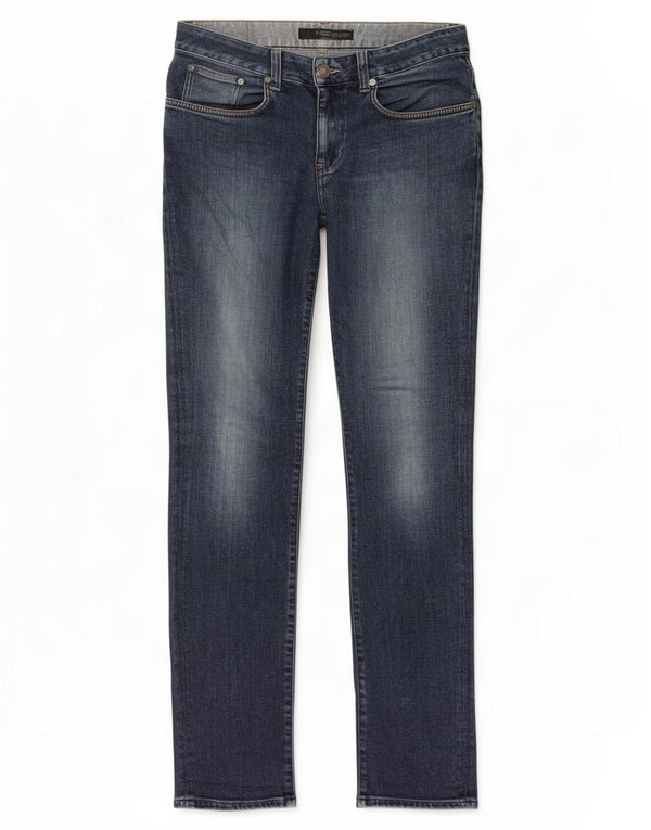 Calvin Klein Jeans Skinny Feminino W30 L33 Azul Algodão
