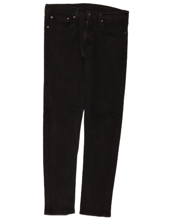 Calça jeans masculina Levi's 512 Slim Tapered W34 L32 preta
