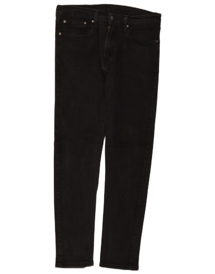 Calça jeans masculina Levi's 512 Slim Tapered W34 L32 preta