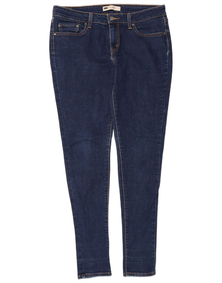Legging feminina LEVI'S W32 L32 azul algodão clássico