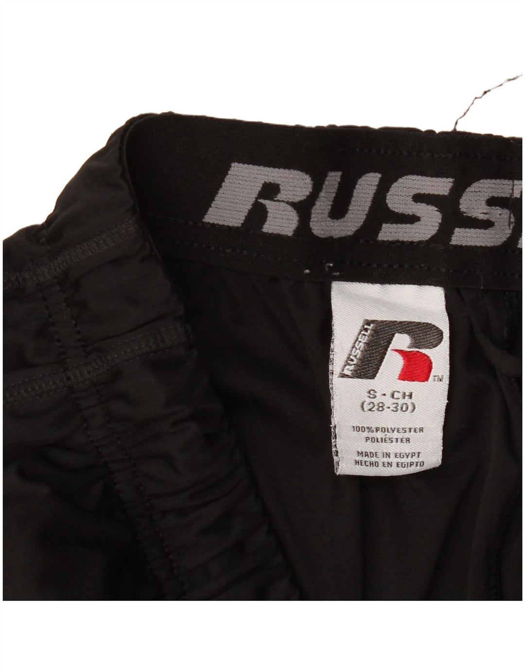 RUSSELL ATLÉTICO Masculino Dri-Power Sport Shorts Pequeno Poliéster Preto