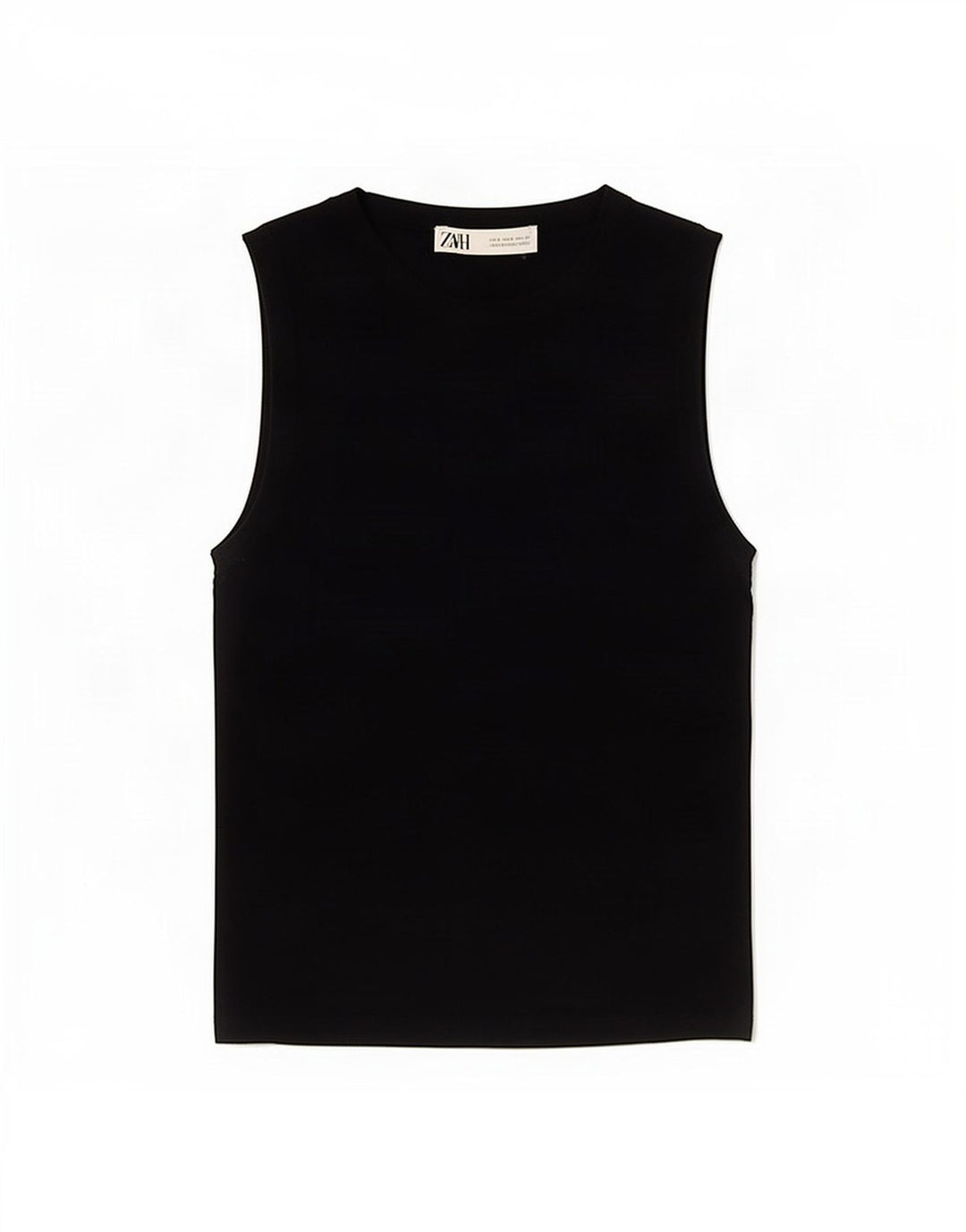 Top colete feminino Zara Reino Unido 8 pequeno azul marinho