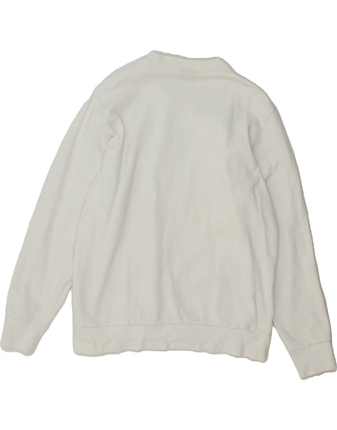 LOTTO Mens Sweatshirt Jumper 2XL White Cotton Vintage Lotto and Second-Hand Lotto from Messina Hembry 