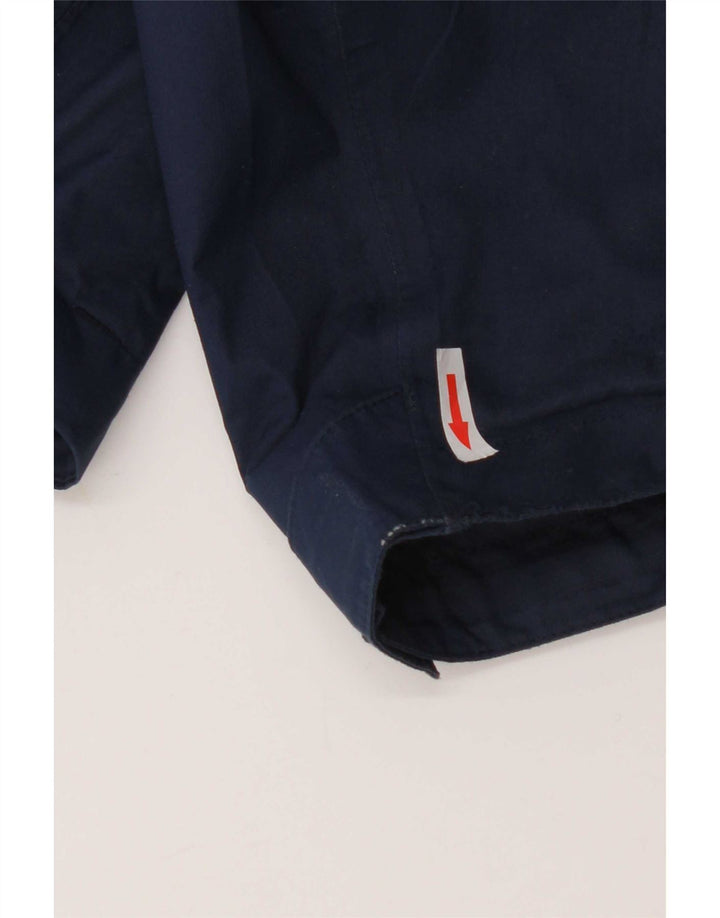 Jaqueta de chuva masculina com capuz The North Face UK 40 grande poliéster azul marinho