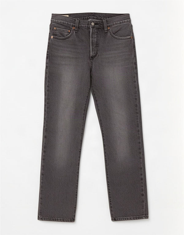 Calça jeans masculina Levi's 501 Straight W28 L27 cinza algodão