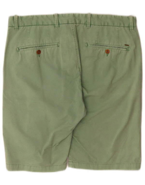 Scotch & Soda Mens Chino Shorts W34 Grande Algodão Verde