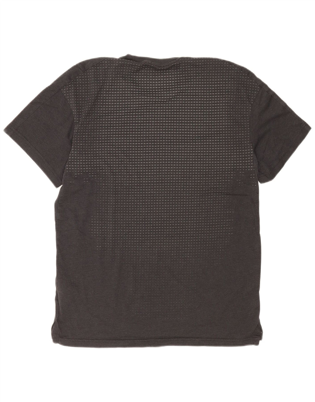 Camiseta Nike Masculina Dri Fit Graphic Top Pequeno Algodão Cinza