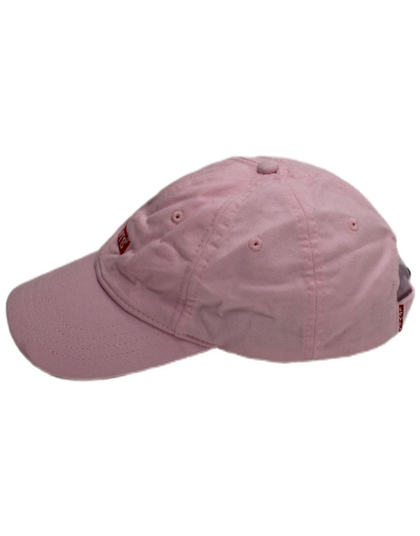 Boné de beisebol gráfico feminino Levi's tamanho único algodão rosa