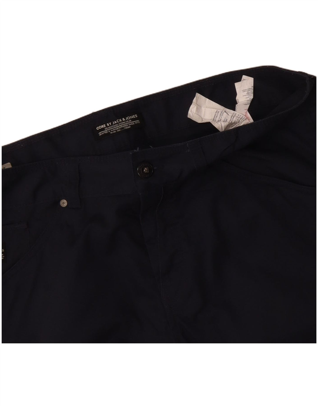 Shorts casuais masculinos JACK & JONES W40 XL azul marinho algodão