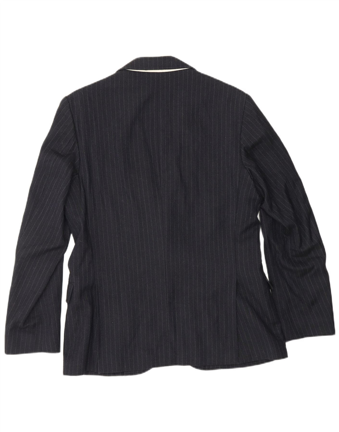 Jaqueta blazer masculina GANT sob medida IT 46 pequena listrada azul marinho