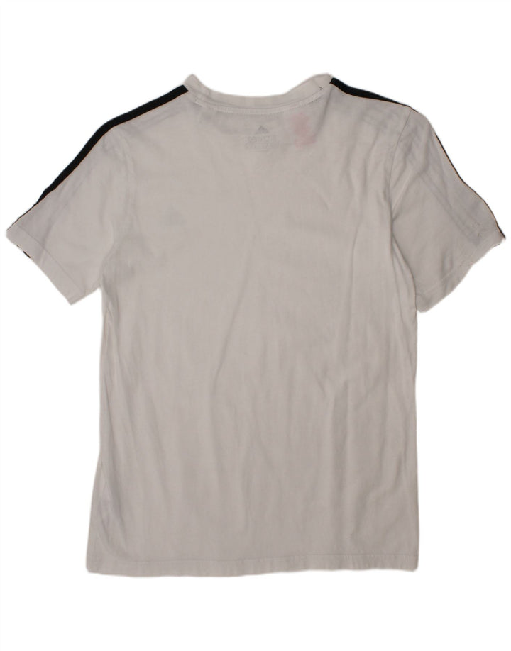 Camiseta Adidas Menino 11-12 Anos Algodão Branco