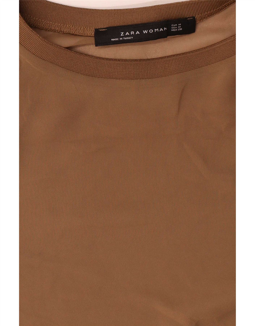 Vestido maxi feminino Zara Reino Unido 14 médio bege