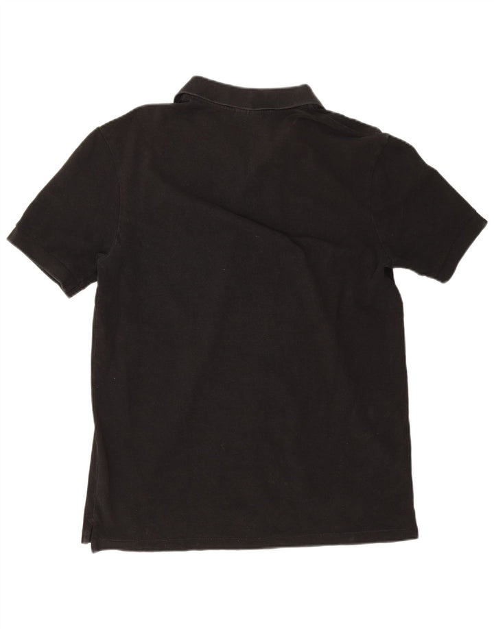 Camisa polo masculina Paul Smith de algodão preto médio