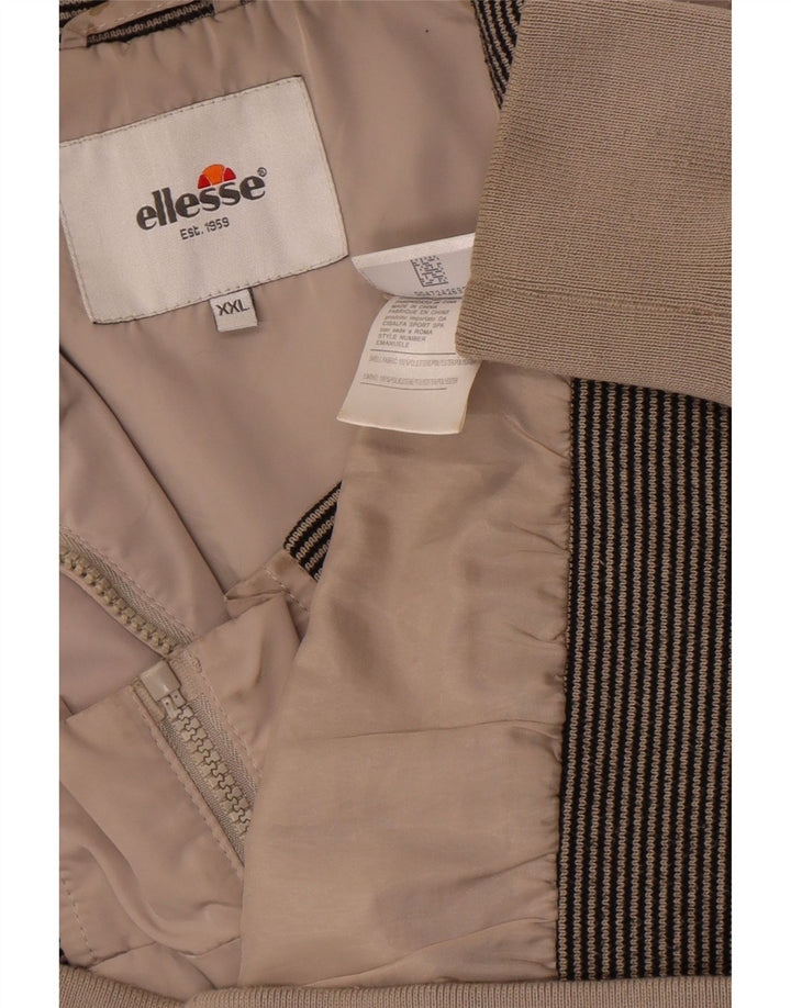 Jaqueta bomber feminina Ellesse UK 20 2XL cinza poliéster