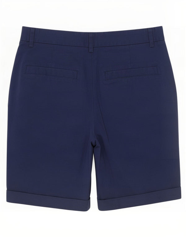 Zara Mens Chino Shorts EU 36 XS W29 Azul Marinho Algodão