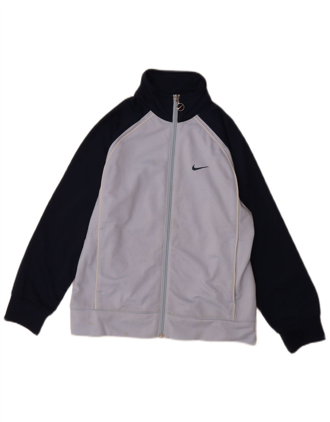 Jaqueta Nike Boys Graphic Tracksuit Top 8-9 anos pequeno azul colorblock