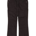Calça casual feminina Replay Bootcut W33 L29 algodão preto