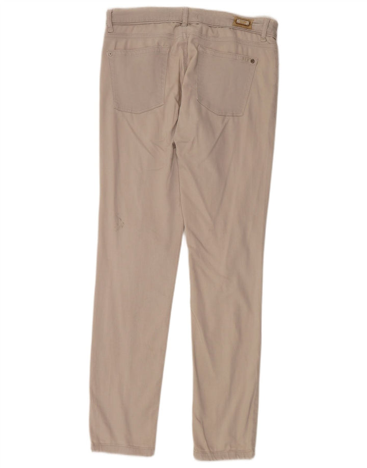 Calça feminina casual slim Zara EU 40 médio W30 L32 bege