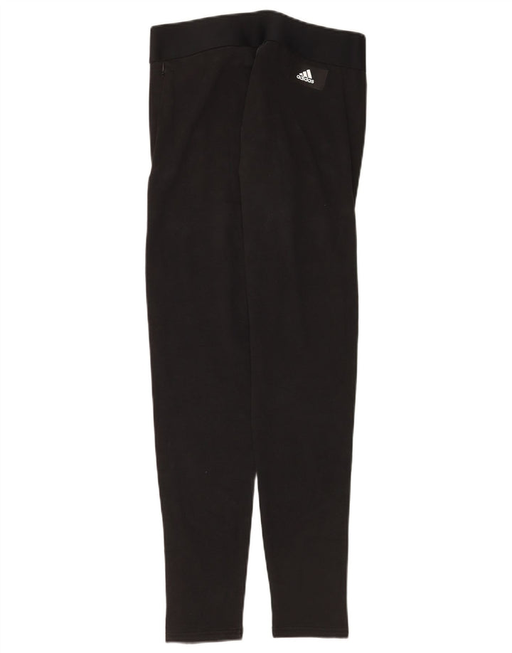 Leggings Adidas Feminino UK 12/14 Médio Algodão Preto