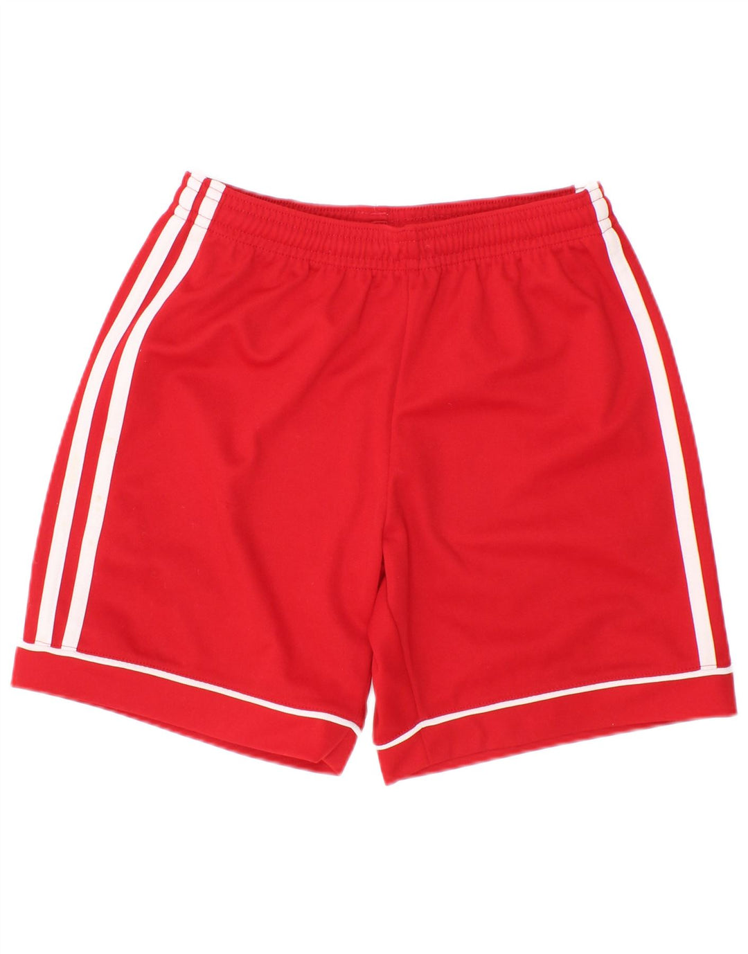Shorts esportivos Adidas Boys Climalite 9-10 anos poliéster vermelho