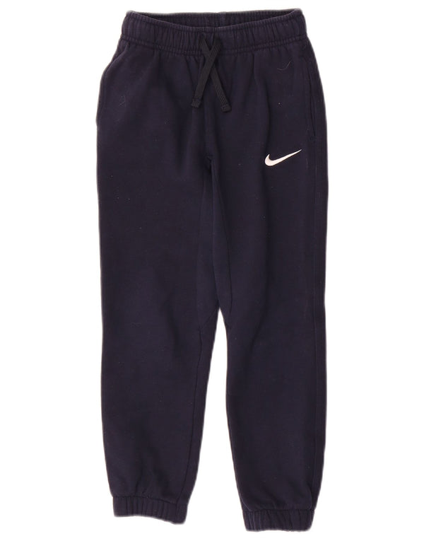 Calça de treino Nike Boys Joggers 6-7 anos grande azul marinho