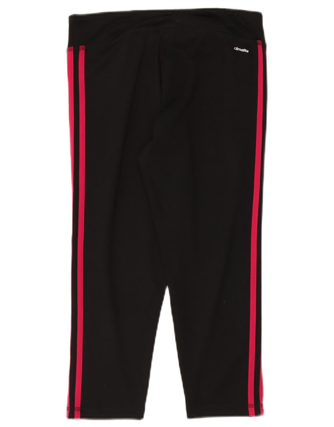 Adidas Womens Climalite Crop Leggings UK 12/14 Médio Preto Poliéster