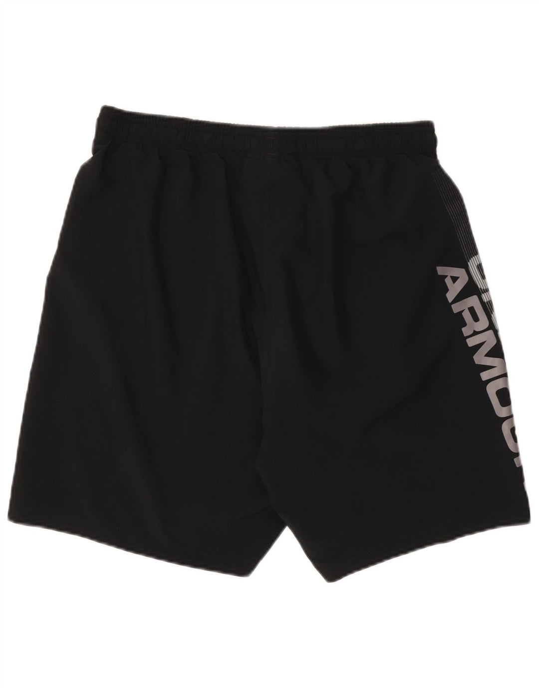 Shorts esportivos gráficos masculinos Under Armour grandes pretos