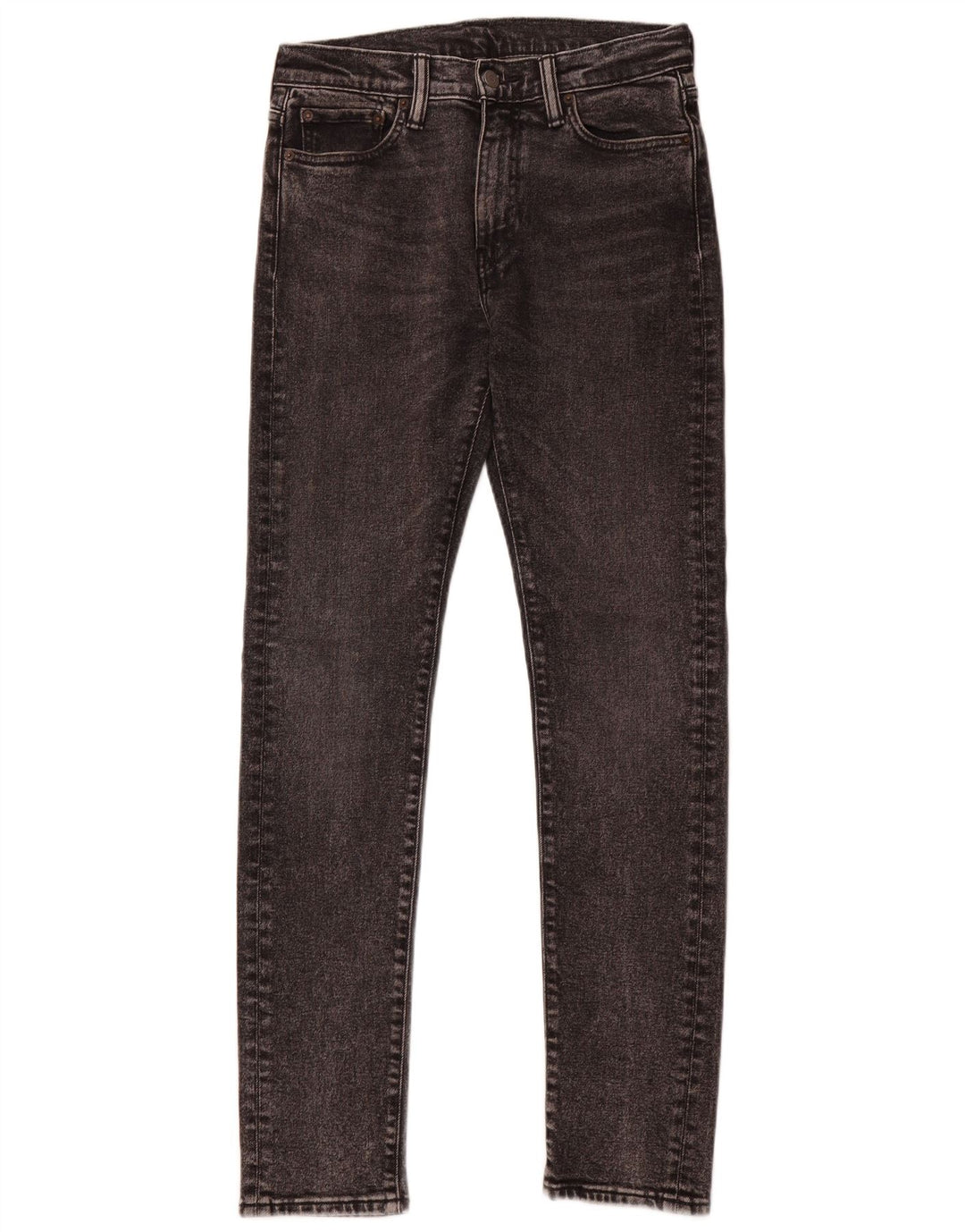 LEVI'S Jeans Slim Masculino W30 L34 Algodão Cinza