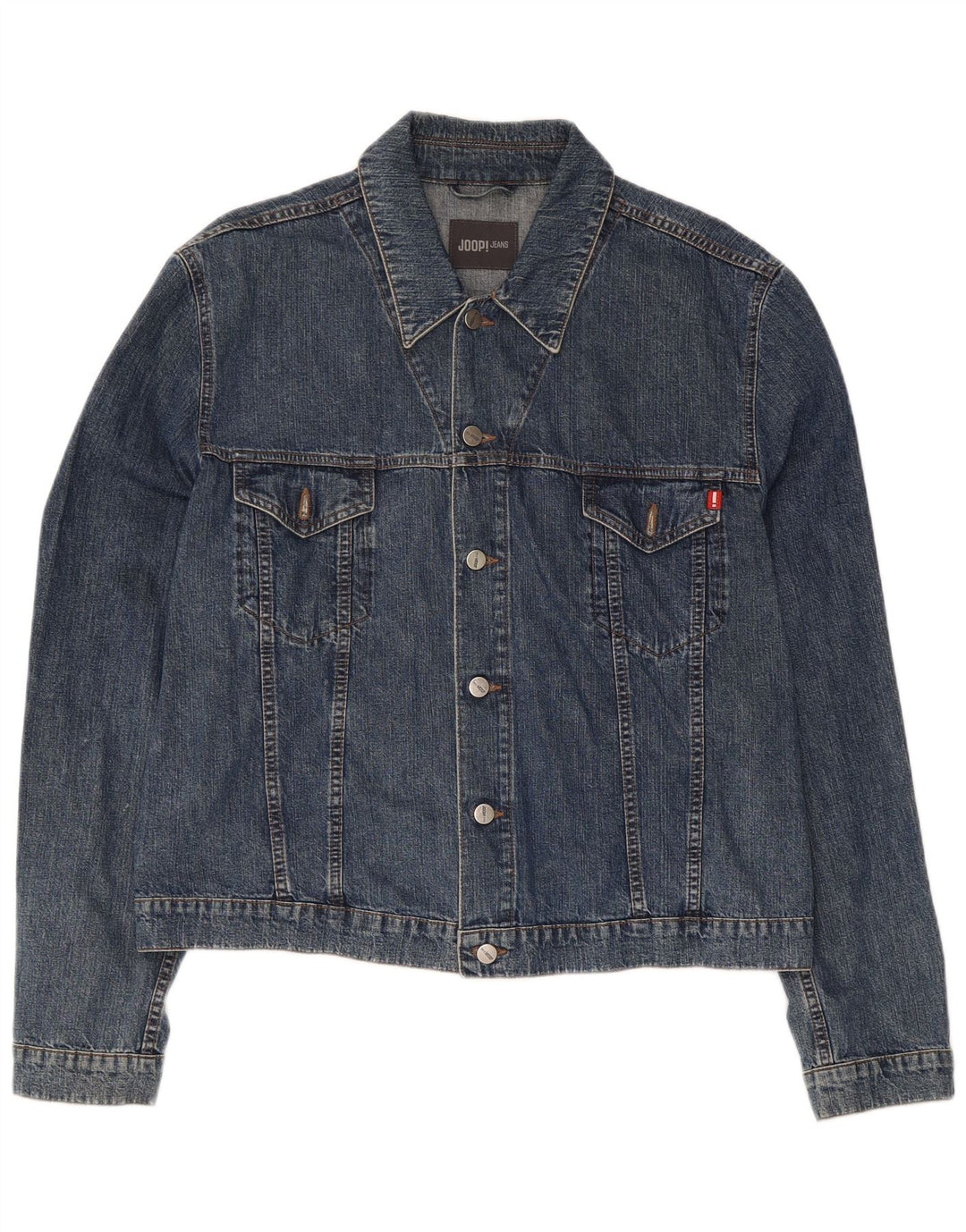 Jaqueta jeans feminina Joop IT 56 3XL algodão azul