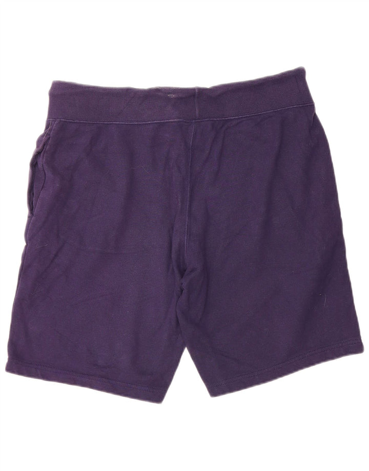 Shorts esportivos masculinos Champion grande algodão azul marinho