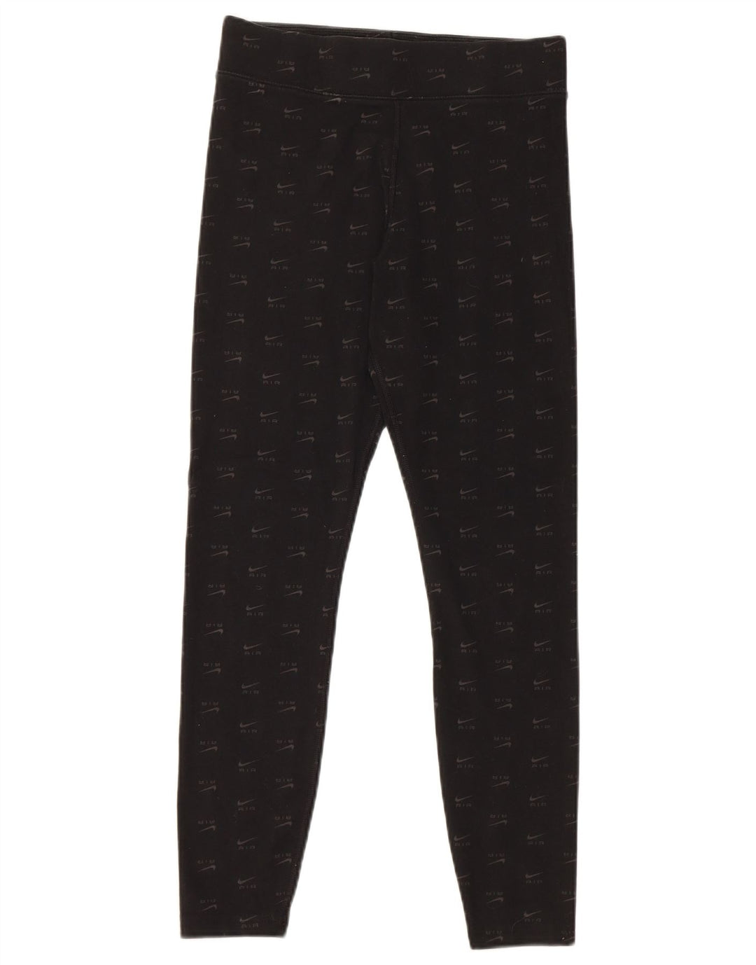 Leggings Nike Femininas Graphic UK 12 Médio Algodão Preto